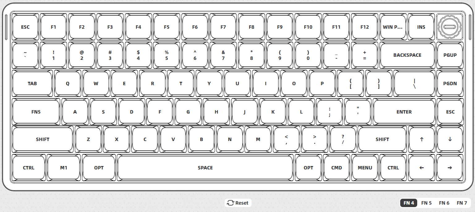 Nuphy Air75 V3 - Layer 1 Nuphy Air75 V3 - Layer 1