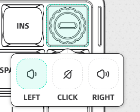 Nuphy Air75 V3 - Layer 1 Rueda de Volumen Nuphy Air75 V3 - Layer 1 Rueda de Volumen