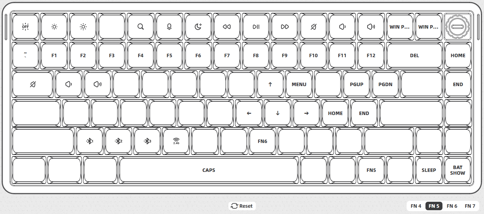 Nuphy Air75 V3 - Layer 2 Nuphy Air75 V3 - Layer 2