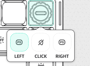 Nuphy Air75 V3 - Layer 3 Rueda de Volumen Nuphy Air75 V3 - Layer 3 Rueda de Volumen