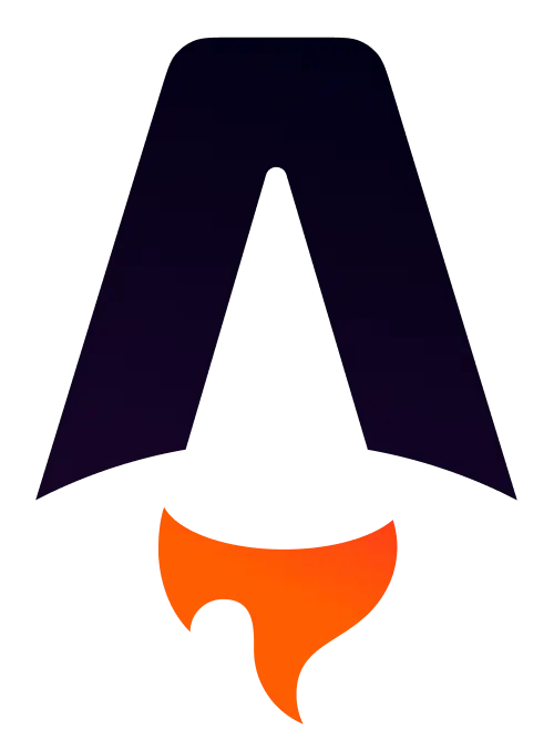 Logo de Astro build